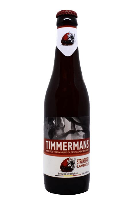 timmermans strawberry beer